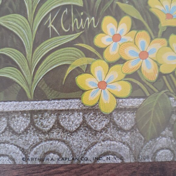 Arthur A Kaplan K Chin Puppies Kitten Floral Prints Set of 3 - Picture 10 of 16